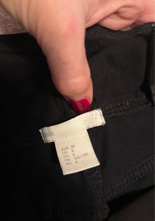 Pantalón premamá H&M negro