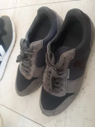 Zapatillas Scalpers Talla 40/41 Negro/Gris