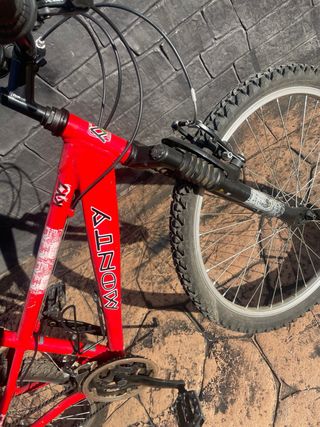 Bicileta monty para niño