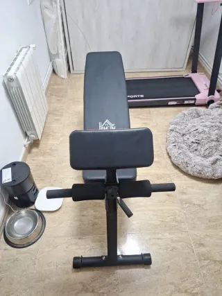 Banco de pesas multifuncional