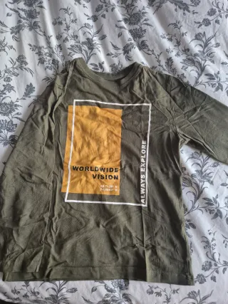 Lote 4 camisetas niño 8/9 años