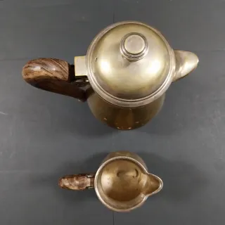 Caffettiera e Lattiera Argento Primo '900