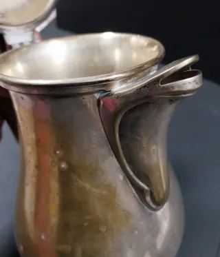 Caffettiera e Lattiera Argento Primo '900