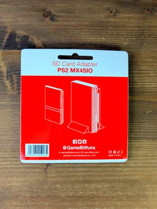 MX4SIO Shell Trasparente PlayStation 2 Memory Card