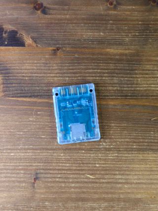 MX4SIO Shell Trasparente PlayStation 2 Memory Card