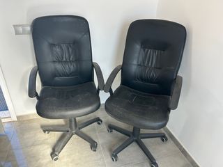 Pack 2 Sillas Escritorio Negras