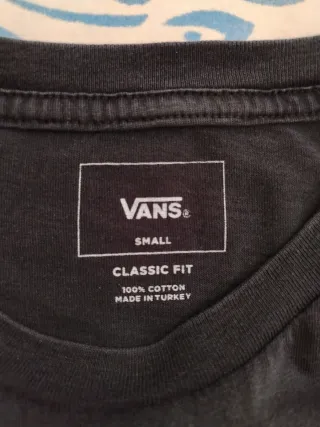 Maglietta Vans Off The Wall Nera S