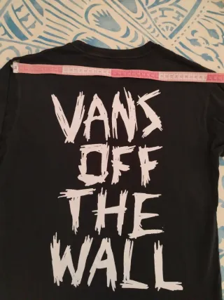 Maglietta Vans Off The Wall Nera S