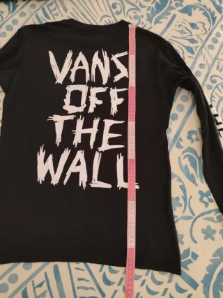 Maglietta Vans Off The Wall Nera S