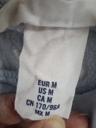 Felpa H&M donna azzurra tg M