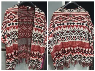 Kimono H&M Talla 38 Estampado Étnico