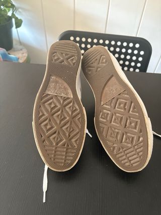 Converse Cuero Talla 37 Dorado