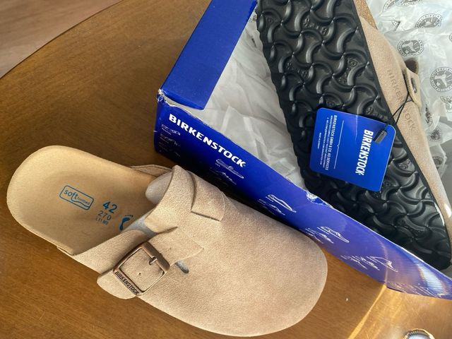 Birkenstock Boston Beige Talla 42