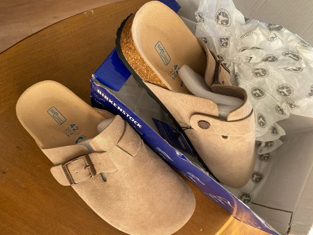 Birkenstock Boston Beige Talla 42