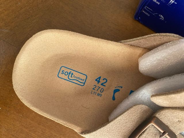 Birkenstock Boston Beige Talla 42