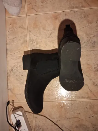 Botines negros mujer