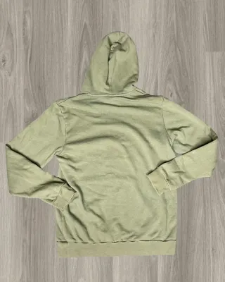 Sudadera Adidas con capucha verde oliva