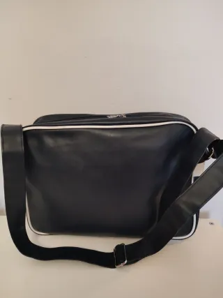 Bolsa Deporte Vintage Fila Azul marino y Blanca