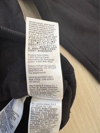 Felpa Tommy Jeans Nera Logo