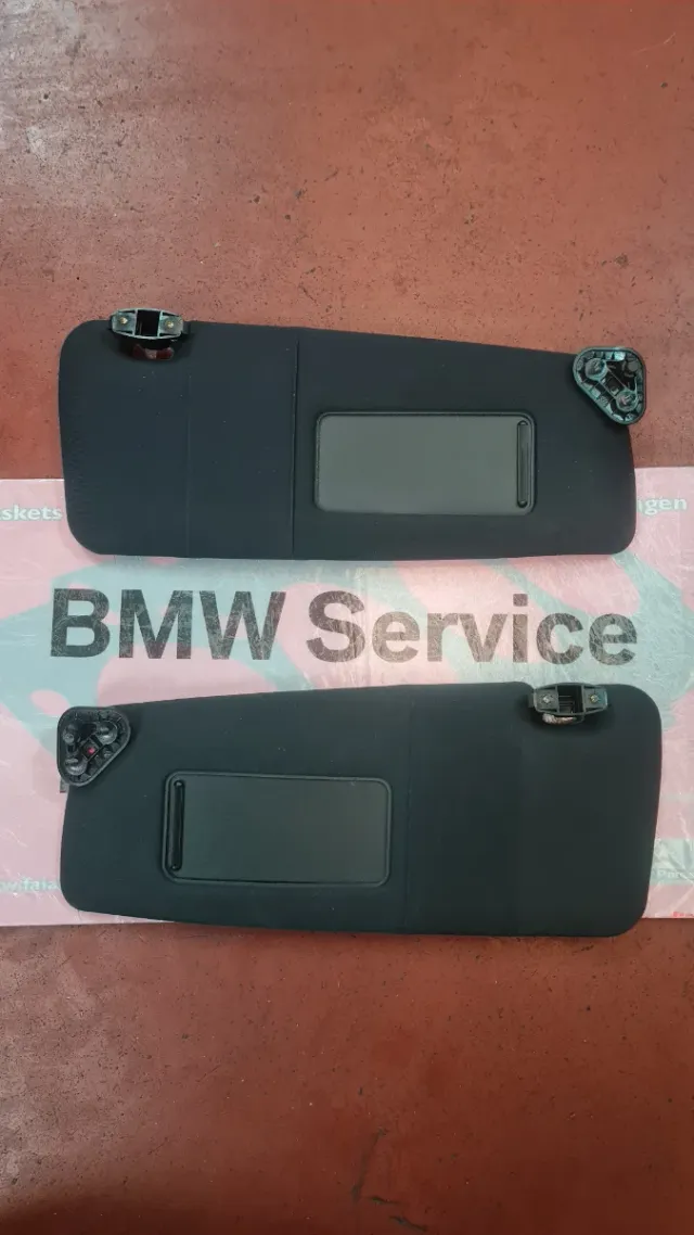 Parasoles negros tela terciopelo pack m bmw e46