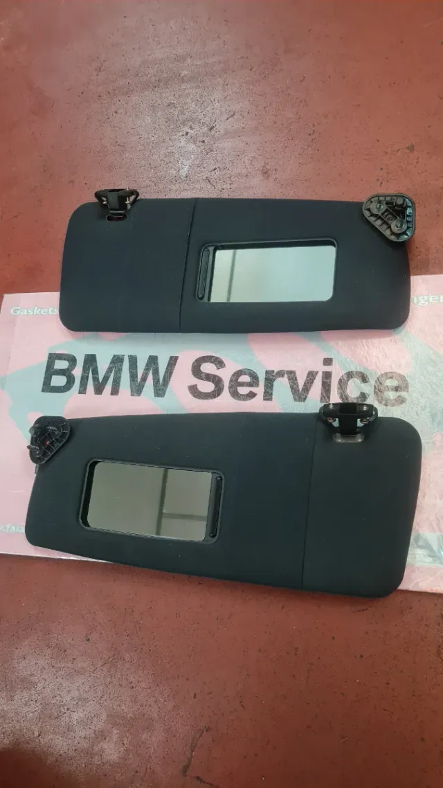 Parasoles negros tela terciopelo pack m bmw e46