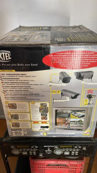 Kit Extel Videovigilancia 4 Cámaras
