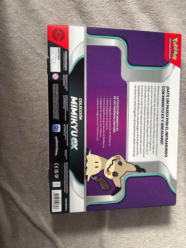 Caja Pokémon Colección Mimikyu EX