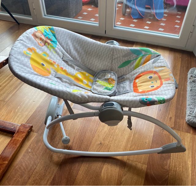 Hamaca para bebé con diseño de animales