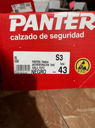 Dos pares zapatos de trabajo Panter