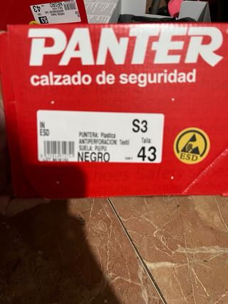 Dos pares zapatos de trabajo Panter
