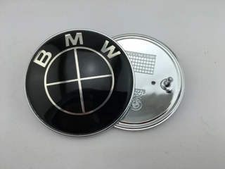 Simbolo BMW 82mm Capot NEGRO Ref: 1703