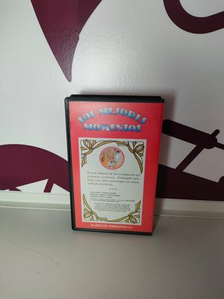 Reproductor Video VHS Los Mejores Momentos De Sus Personajes