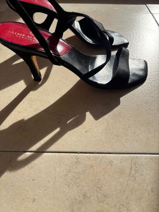 Zapatos de tacón negros Jaime Mascaro