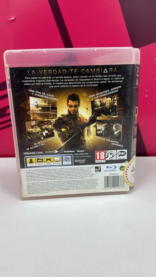 Videojuego PS3 Deus Ex Human Revolution
