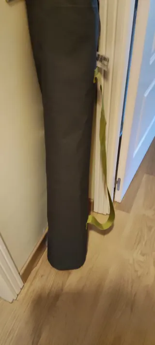 Cama plegable catre 190x65 cm. Color verde.