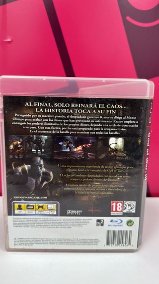Videojuego PS3 God of War