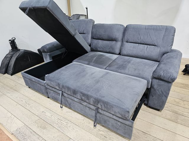 BLACK FRIDAY DE SOFA CAMA CHAISE LONGUE CON ARCON