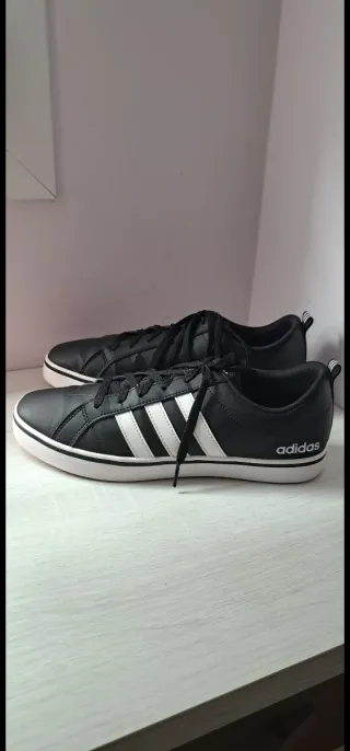 Zapatillas Adidas Hombre Negras Blancas