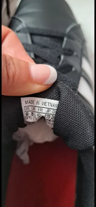 Zapatillas Adidas Hombre Negras Blancas