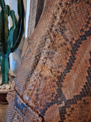 Chaleco de piel vintage