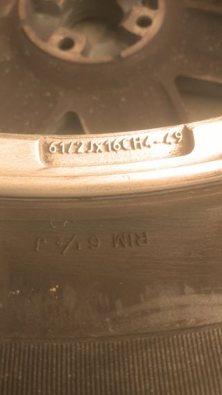 4 Llantas Renault 16