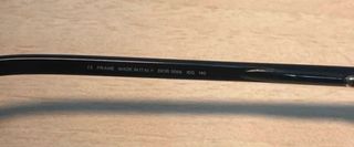 Montura Dior Hombre Negra