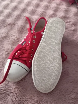 Deportivas Adidas Hombre Rojas y Blancas