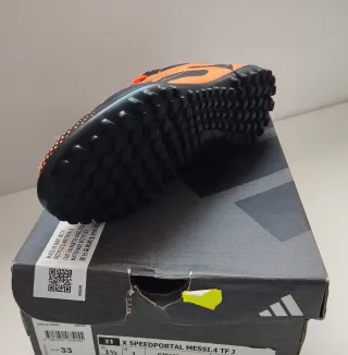 Zapatillas multitaco Adidas naranjas