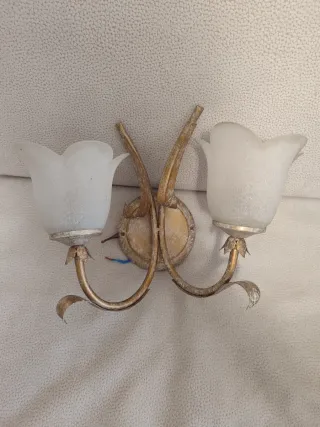 Lampade da parete ddorate