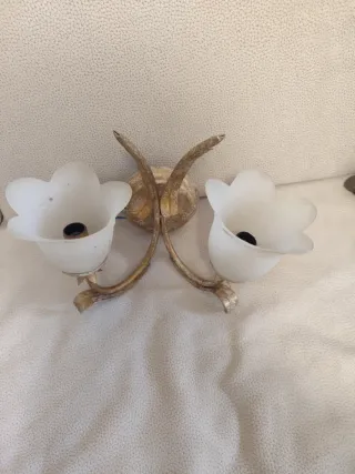 Lampade da parete ddorate