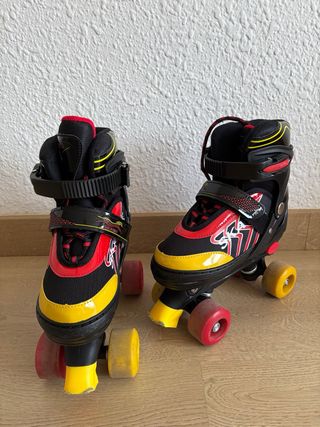 Patines con ruedas ajustables