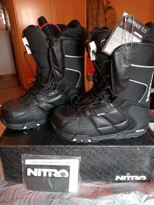 Botas de snowboard Nitro Negras