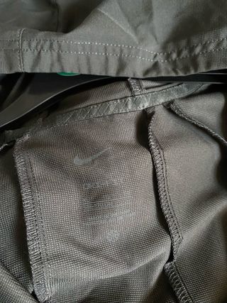 Chaqueta Running Nike Gris y Naranja