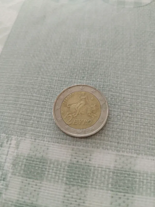 Moneda 2 Euros Grecia 2002
